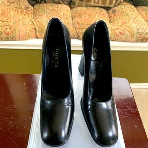 Black Gucci Pumps